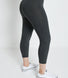 Everyday Cropped Leggings - Dark Grey Marl