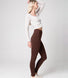 Everyday High Waisted Leggings - Chocolate Brown