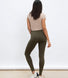 Everyday High Waisted Leggings - Khaki Green