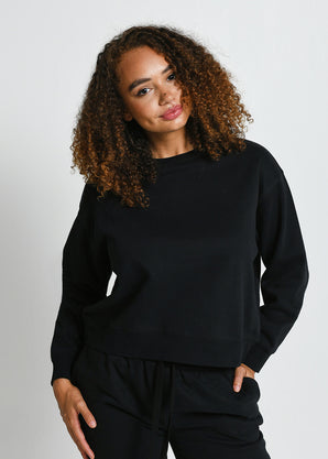 Everyday Comfy Sweatshirt - Black