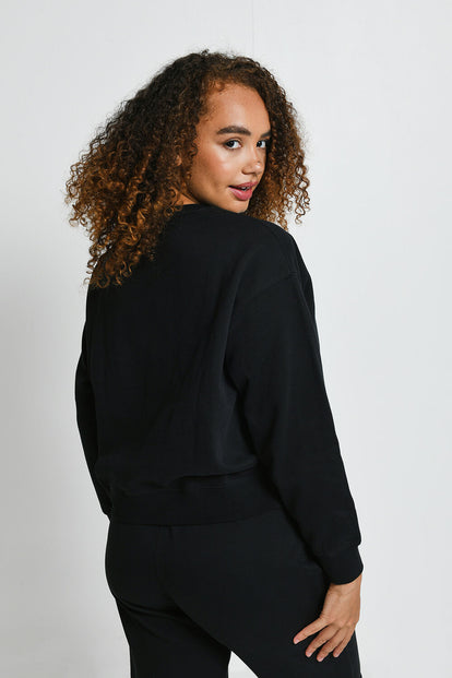 Everyday Comfy Sweatshirt - Black