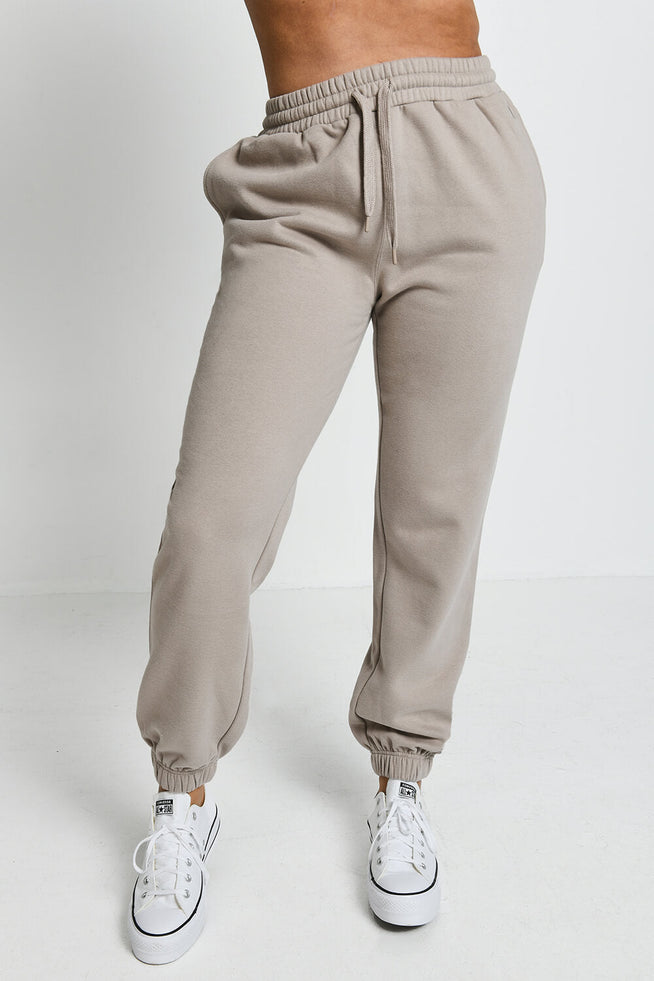 Everyday Comfy Joggers - Oatmeal Beige