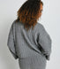 Cable Knit Jumper - Grey