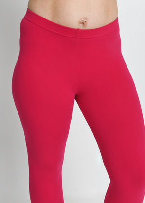 Everyday Cropped Leggings - Intense Pink