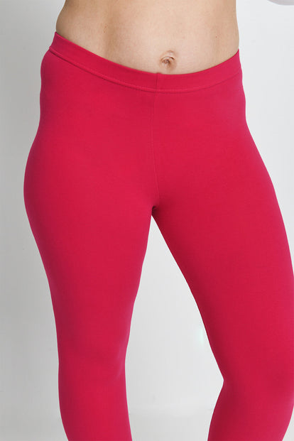 Everyday Cropped Leggings - Intense Pink