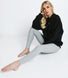 Luxe High Waisted Loungewear Leggings - Light Grey Marl