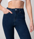 Slim Fit Mom Jeans - Dark Blue