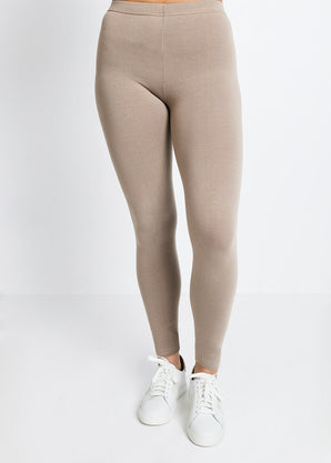 Everyday Leggings - Oatmeal Beige