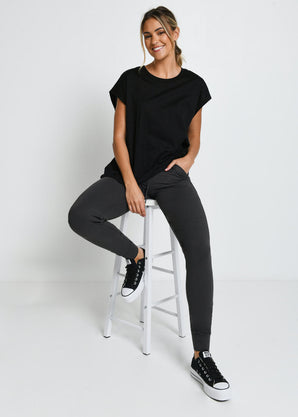 Recharge High Waisted Joggers - Odyssey Grey