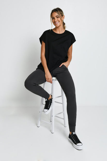 Recharge High Waisted Joggers - Odyssey Grey