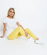 Everyday High Waisted Leggings - Pastel Yellow