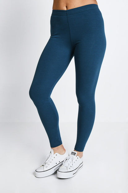 Everyday Leggings - Petrol Blue