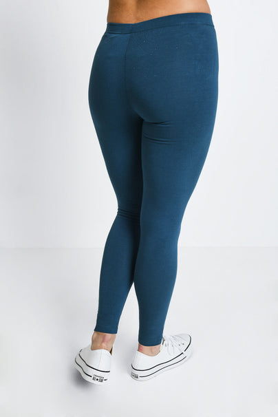 Everyday Leggings - Petrol Blue