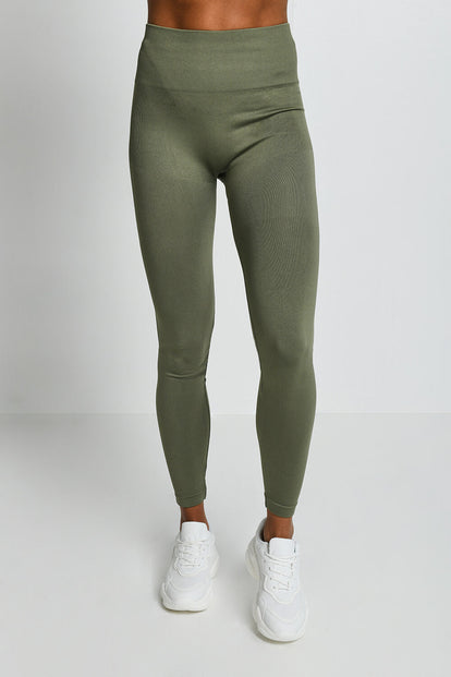 Ultimate High Waisted Seamless Leggings - Sage Green