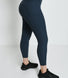 Energise 7/8 High Waisted Gym Leggings - Thunder Blue