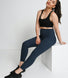 Energise 7/8 High Waisted Gym Leggings - Thunder Blue