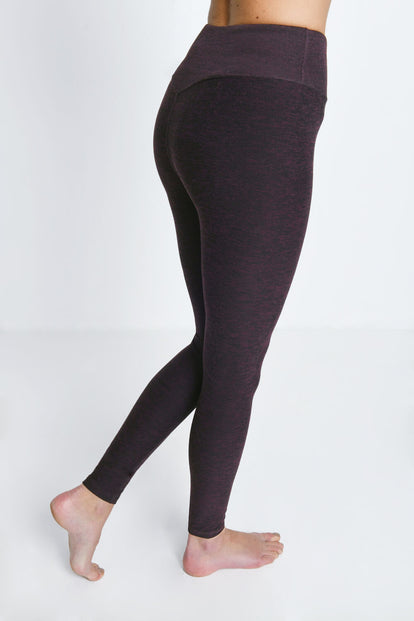 Luxe High Waisted Loungewear Leggings - Winter Berry