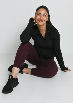 Revitalise 7/8 High Waisted Leggings - Winter Berry