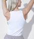 Cotton Rib Tank - White