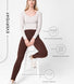 Everyday High Waisted Leggings - Chocolate Brown